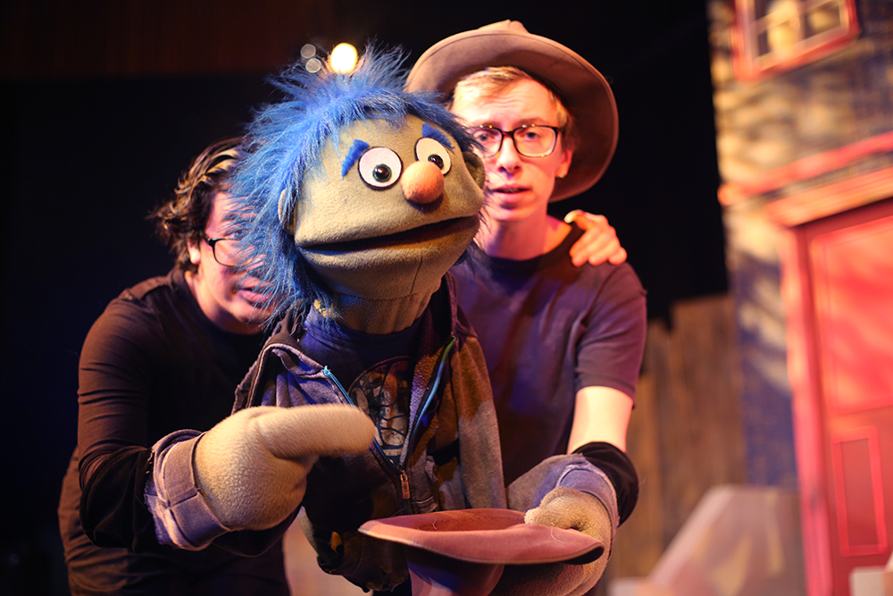 Denzel Buenafe and Anthony Cody Kuhn work in tandem to bring their character, well-meaning slacker Nicky, to life.