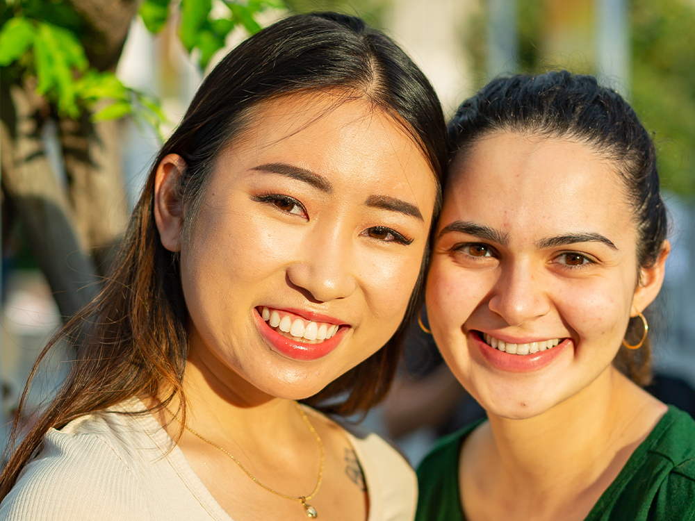 Grace Nguyen and Leena Berriche
